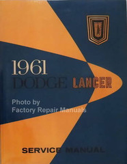 1961 Dodge Lancer Service manual