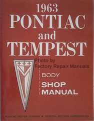 1963 Pontiac Pontiac and Tempest Body Shop Manual 
