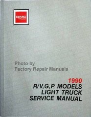1990 GMC Truck R/V, G, P Models Service Manual