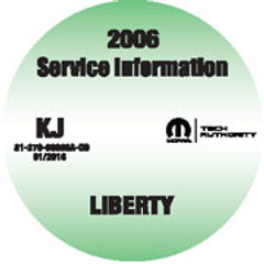 2006 Jeep Liberty Service Manual 