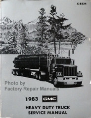 1983 GMC Heavy Duty Truck Factory Service Manual