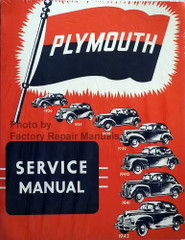 1936-1942 Plymouth Service Manual 