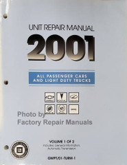 2001 GM Car and Truck Automatic Transmission Repair Overhaul Manual 