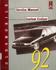 1992 Oldsmobile Custom Cruiser Service Manual