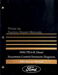 2005 Ford F650 F750 Truck Electrical Wiring Diagrams ...