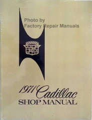 1971 Cadillac Shop Manual 