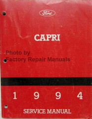 1994 Mercury Capri Service Manual