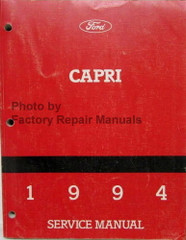 1994 Mercury Capri Service Manual