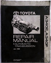 Toyota A340E / A340F Automatic Transmission Repair Manual