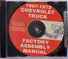 1967-1972 Chevy and GMC Truck Assembly Instruction Manual CD