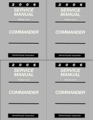 2006 Jeep Commander Service Manual Set