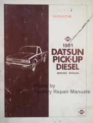 1981 Datsun Pick-up Diesel Service Manual