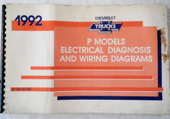 1992 Chevrolet P Models Electrical Diagnosis and Wiring Diagrams