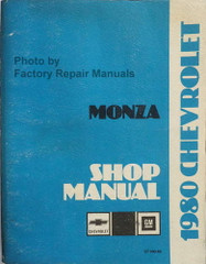 1980 Chevrolet Monza Shop Manual