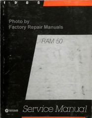 1988 Dodge Ram 50 Service Manual 
