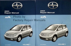 2004 Scion xA Factory Repair Manual Volume 1, 2