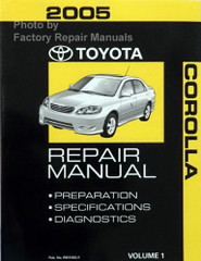2005 Toyota Corolla Repair Manual Volume 1