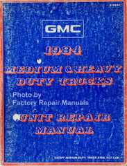 1984 GMC Medium Duty Truck Unit Repair Manual
