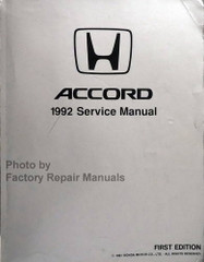 1992 Honda Accord Service Manual