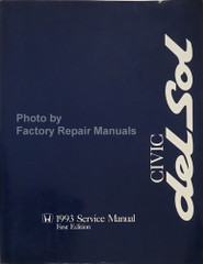 1993 Honda Civic Del Sol Service Manual