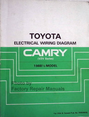 1988 1/2 Toyota Camry V6 Electrical Wiring Diagrams