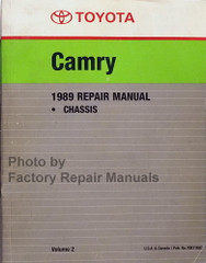 1989 Toyota Camry Repair Manual Volume 2 Chassis