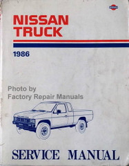1986 Nissan D21 Truck Service Manual