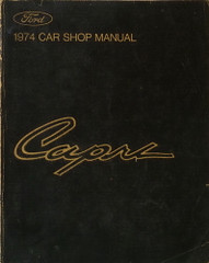 1974 Mercury Capri Shop Manual