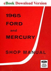 1965 Ford and Mercury Shop Manual