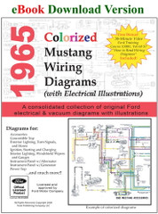 1965 Ford Mustang Colorized Wiring Diagrams Download