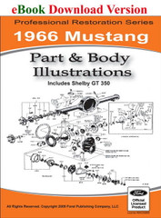 1966 Ford Mustang Part and Body Illustrations Download