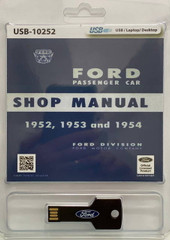 1952, 1953 and 1954 Ford Passenger Car Shop Manual Download