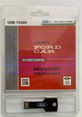 1960 Ford Car Shop Manual on USB