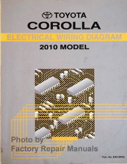 2010 Toyota Corolla Electrical Wiring Diagrams 