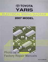 2007 Toyota Yaris Wiring Diagrams
