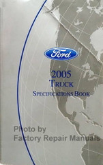 2005 Ford Truck Specifications Book