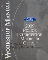 2009 Ford Police Interceptor Sedan Modifier Guide