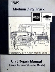 1989 GMC Medium Duty Truck Unit Repair Manual