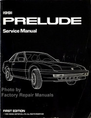 1991 Honda Prelude Service Manual