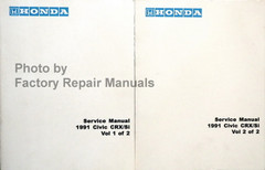 1991 Honda Civic CRX / Si Service Manual