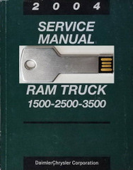 2004 Dodge Ram Truck Service Information 1500 2500 3500 