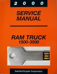 2000 Dodge Ram Truck 1500 2500 3500 Factory Service Manual