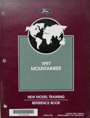 1997 Mercury Mountaineer New Model Training Reference Book