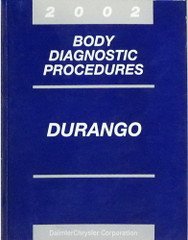 2002 Dodge Durango Body Diagnostics Procedures Manual