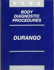 2002 Dodge Durango Body Diagnostics Procedures Manual
