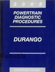 2002 Dodge Durango Powertrain Diagnostics Procedures Manual