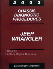 2003 Jeep Wrangler Chassis Diagnostic Troubleshooting Procedures 