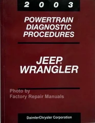 2003 Jeep Wrangler Powertrain Diagnostic Troubleshooting Procedures