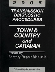 2005 Chrysler Town & Country Dodge Caravan Transmission Diagnostic Troubleshooting Procedures