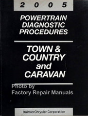 2005 Chrysler Town & Country Dodge Caravan Powertrain Diagnostic Troubleshooting Procedures